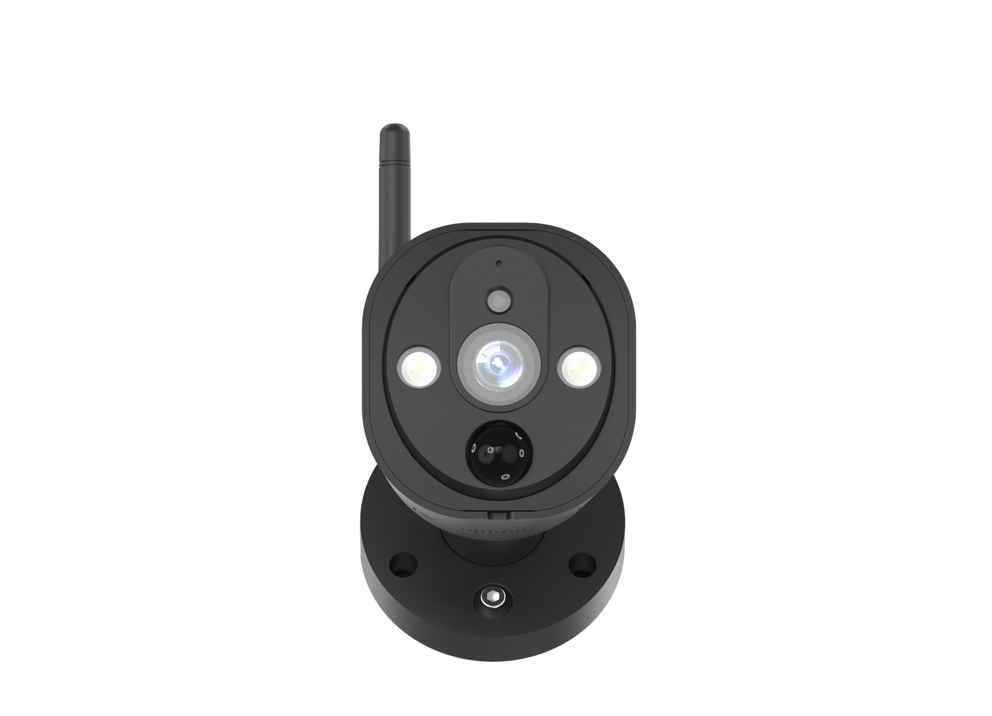 SecuFirst CWL401CB Draadloze bewakingscamera zwart voor uitbreiding van CWL401S* en CWL401W*set
