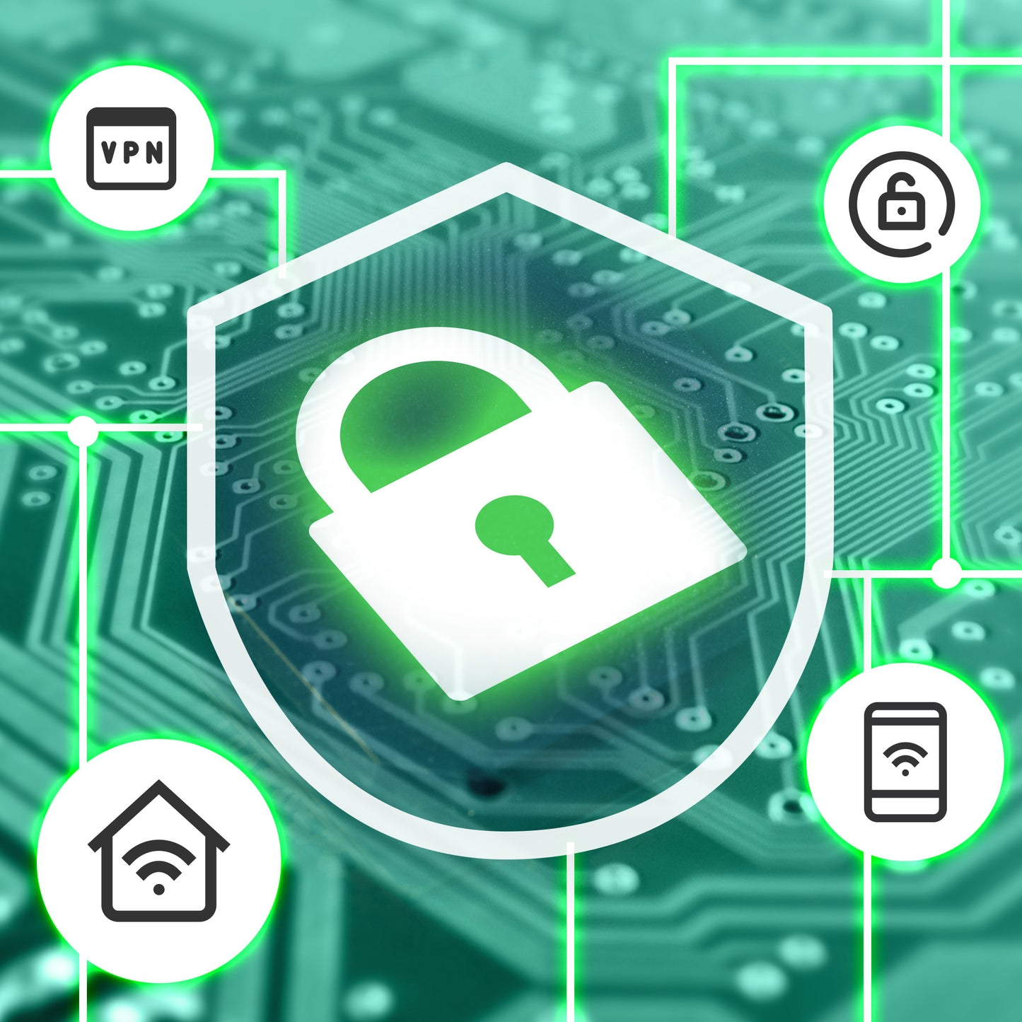 Wi-Fi IP-beveiligings dome camera voor buiten
