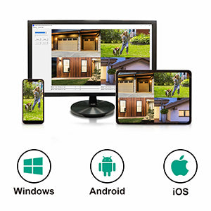 Wi-Fi IP-beveiligings dome camera voor buiten
