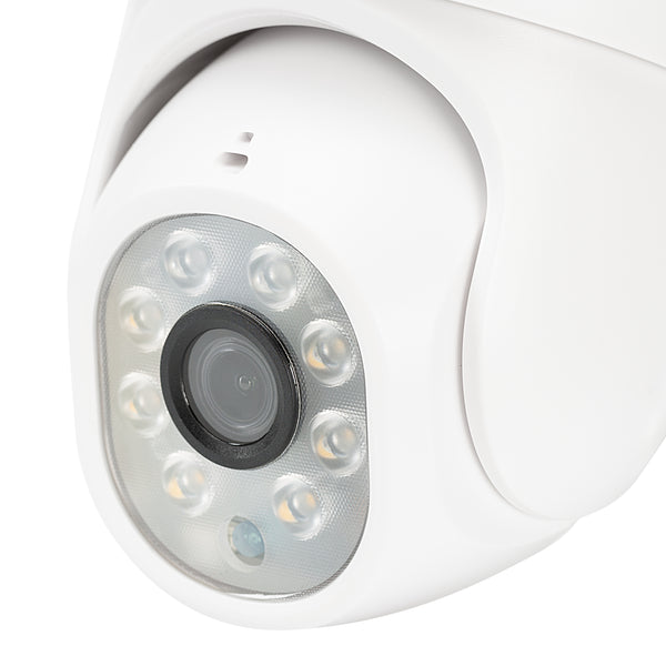SEC24 CAM216W Dome Camera wit - IP Camera draai- en kantelbaar voor buiten - FHD 1080P - Kleuren nachtzicht