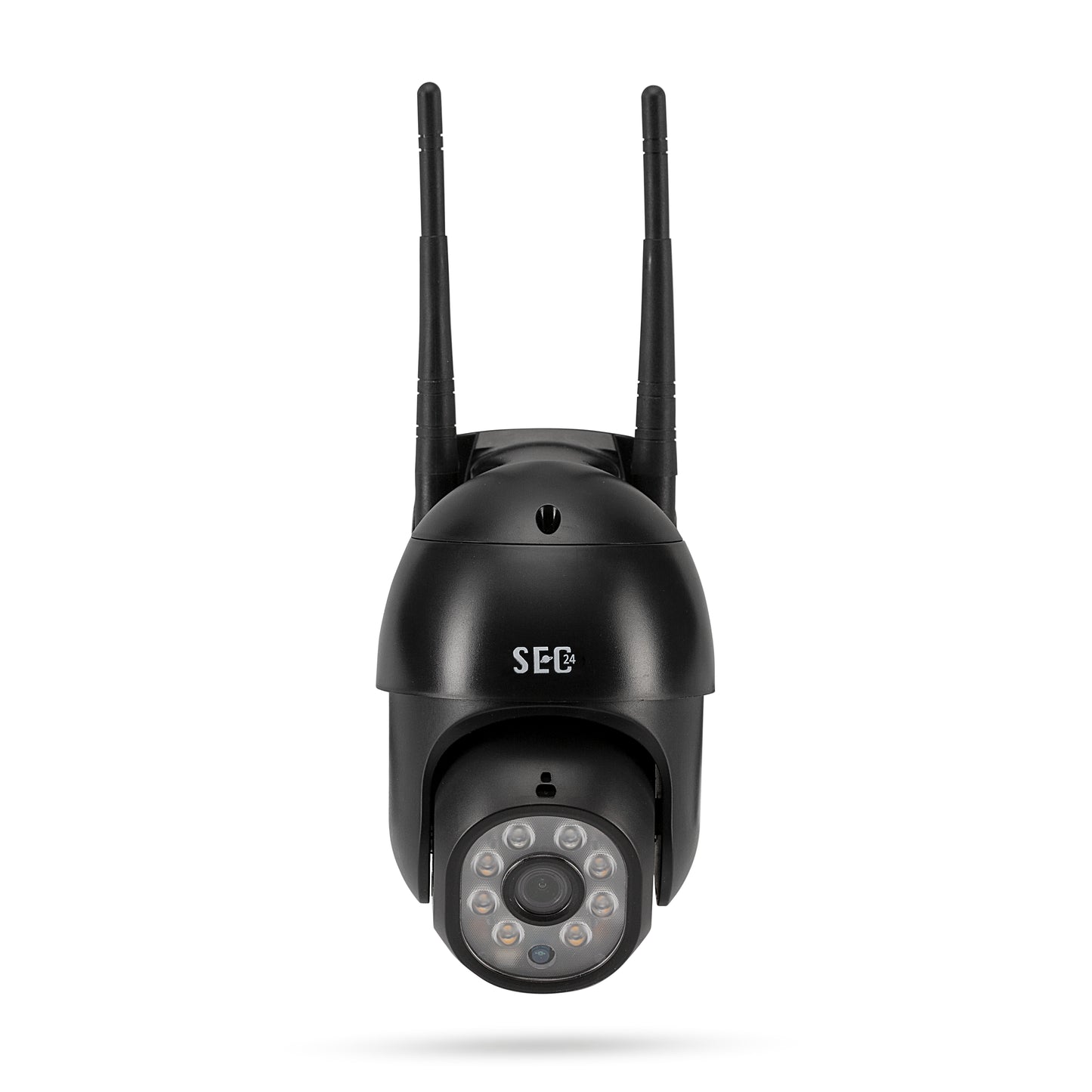 SEC24 CAM216Z Dome Camera zwart - IP Camera draai- en kantelbaar voor buiten - FHD 1080P - Kleuren nachtzicht