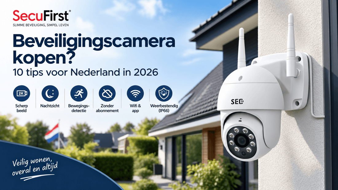 Beveiligingscamera kopen? 10 tips voor Nederland in 2026