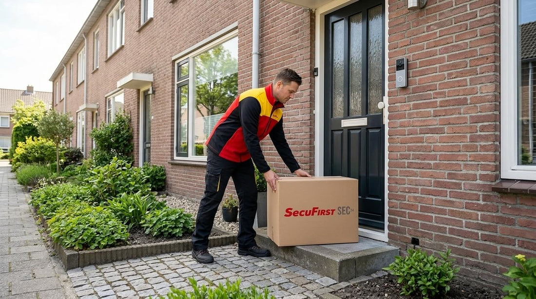 SecuFirst DID701B deurbel camera pakket bezorging voordeur nederland