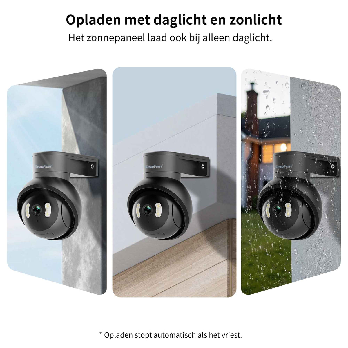 SecuFirst Pro GW218S2 Cameraset, 2x Dome camera met Gateway - IP Camera draai- en kantelbaar voor buiten – 3K resolutie