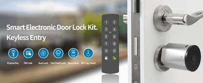 Slim Deurslot met Cilinder en Keypad en Gateway - Veiligheid en Gemak in 1