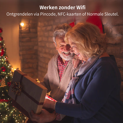 Slim Deurslot met Cilinder en Keypad en Gateway - Veiligheid en Gemak in 1
