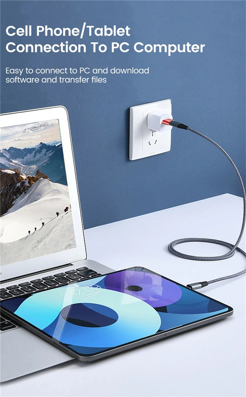 SecuFirst USB-A naar USB-C Adapter (set van 3-stuks)