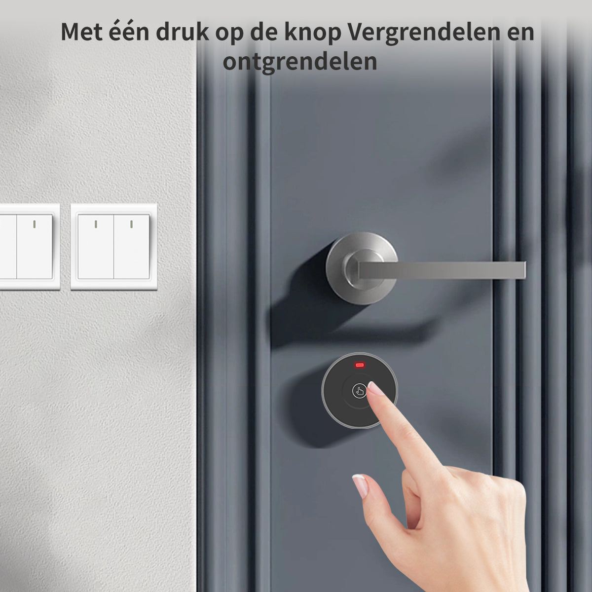 Slim Deurslot met Cilinder en Keypad en Gateway - Veiligheid en Gemak in 1