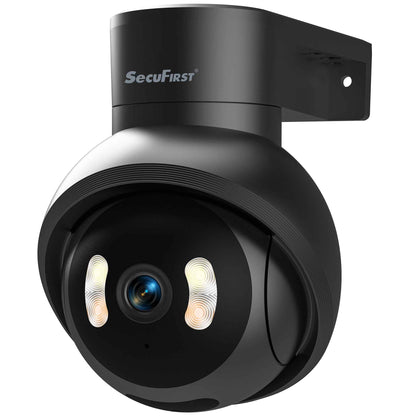 SecuFirst Pro CAM218Z met 64GB opslag Dome Camera zwart - IP Camera draai- en kantelbaar voor buiten – 3K resolutie