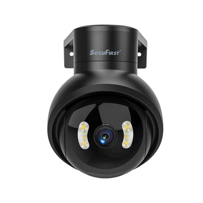 SecuFirst Pro CAM218Z met 64GB opslag Dome Camera zwart - IP Camera draai- en kantelbaar voor buiten – 3K resolutie