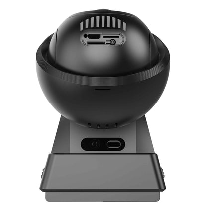 SecuFirst Pro GW219S2 Cameraset, 2x Batterij camera met zonnepaneel en Gateway - 64GB opslag Dome zwart - IP Camera draai- en kantelbaar voor buiten – 3K resolutie