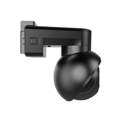 SecuFirst Pro CAM219Z Batterij camera met zonnepaneel - 64GB opslag Dome zwart - IP Camera draai- en kantelbaar voor buiten – 2K resolutie