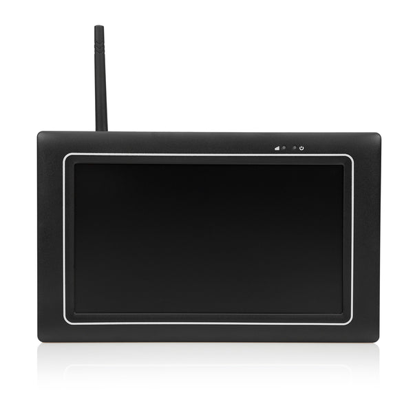 SecuFirst CWL401S4 Met 7 inch monitor en 4x Draadloze Beveiligingscamera - Zwart