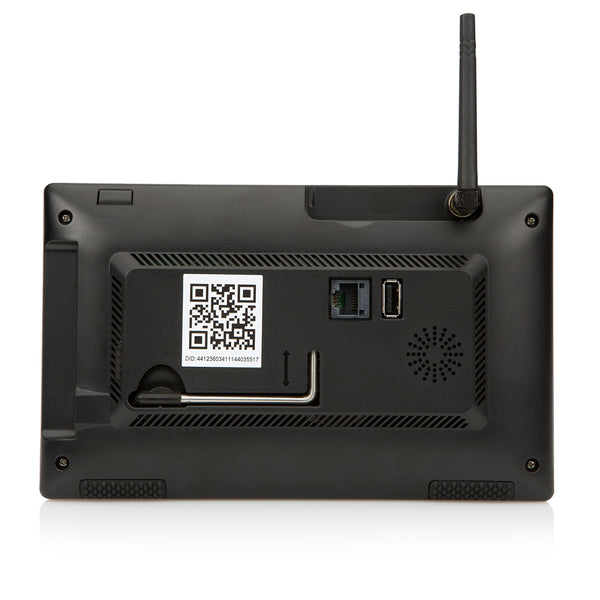 SecuFirst CWL401W2 Met 7 inch monitor en 2x Draadloze Beveiligingscamera - Wit