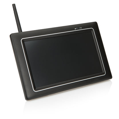 SecuFirst CWL401S4 Met 7 inch monitor en 4x Draadloze Beveiligingscamera - Zwart