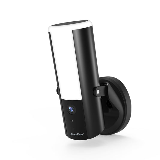 SecuFirst Dimbare Buitenlamp met geïntegreerde WiFi IP Camera 2K resolutie (LCA230Z)