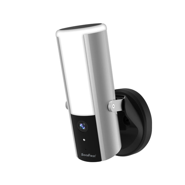 SecuFirst Dimbare Buitenlamp met geïntegreerde WiFi IP Camera 2K resolutie (LCA230)