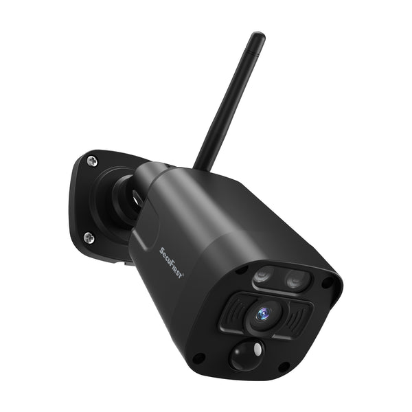 SecuFirst CWL401S2 Met 7 inch monitor en 2x Draadloze Beveiligingscamera - Zwart