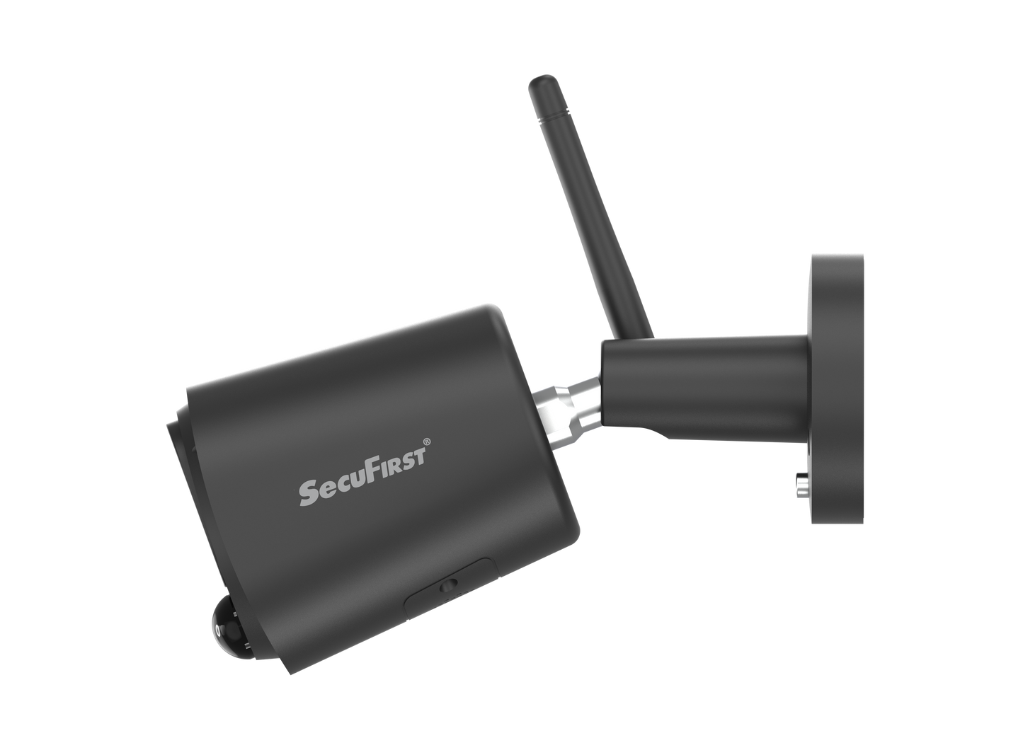 SecuFirst CWL401S Met 7 inch monitor en 1x Draadloze Beveiligingscamera - Zwart