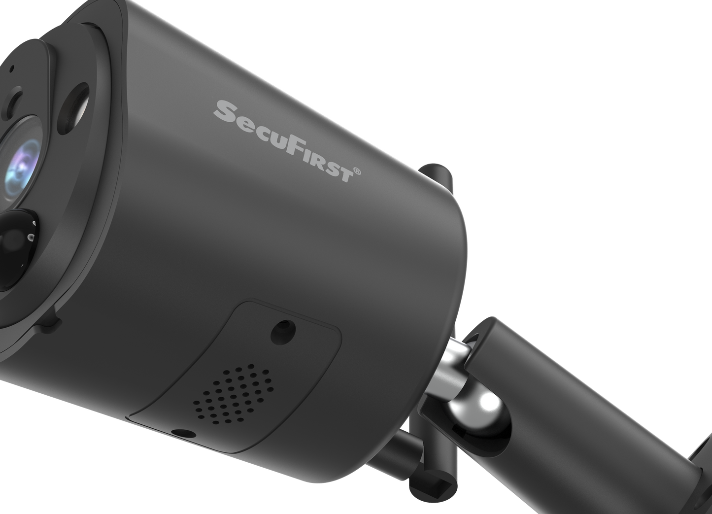 SecuFirst CWL401S Met 7 inch monitor en 1x Draadloze Beveiligingscamera - Zwart