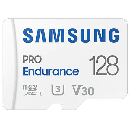 Samsung Endurance micro sd kaart 128GB - Class 10 - met adapter