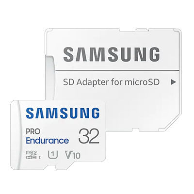 Samsung Endurance micro sd kaart 32GB - Class 10 - met adapter