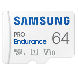 Samsung Endurance micro sd kaart 64GB - Class 10 - met adapter