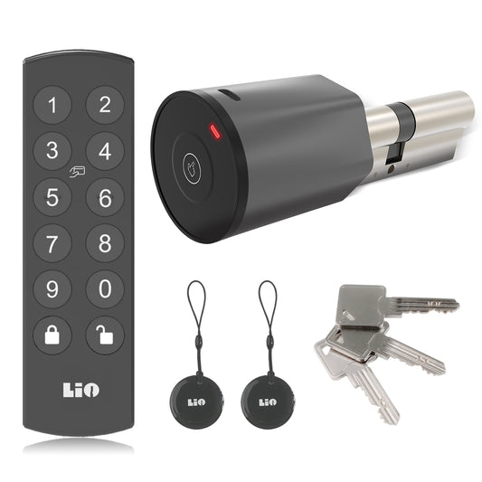 Slim Deurslot met Cilinder en Keypad - Veiligheid en Gemak in 1