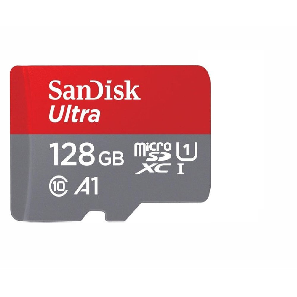 Sandisk Micro SD-card 128GB - UHS1 Class10 - met adapter