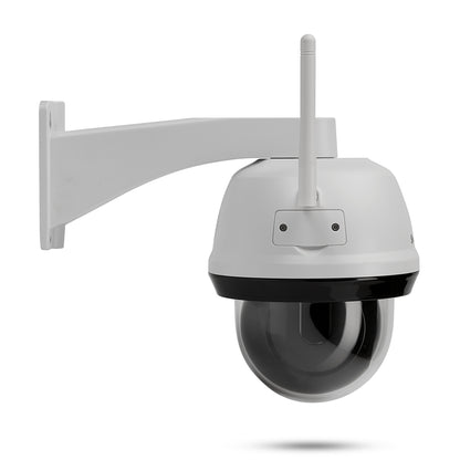 SecuFirst Wi-Fi IP-Beveiligings Dome Camera PTZ Outdoor WIT (CAM214W) Met 128GB Micro SD kaart
