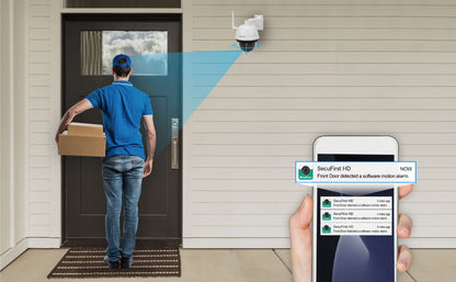 SecuFirst Wi-Fi IP-Beveiligings Dome Camera PTZ Outdoor WIT (CAM214W)