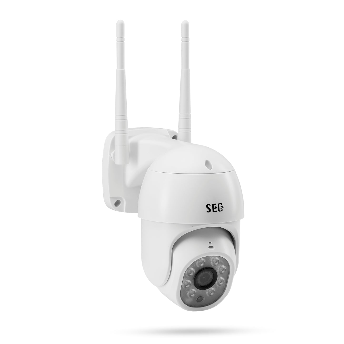 SEC24 CAM216W Dome Camera wit - IP Camera draai- en kantelbaar voor buiten - FHD 1080P - Kleuren nachtzicht