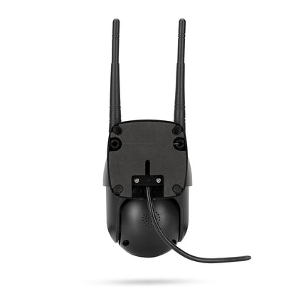 SEC24 CAM216Z Dome Camera zwart - IP Camera draai- en kantelbaar voor buiten - FHD 1080P - Kleuren nachtzicht