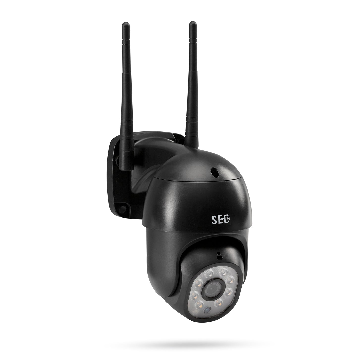 SEC24 CAM216Z Dome Camera zwart - IP Camera draai- en kantelbaar voor buiten - FHD 1080P - Kleuren nachtzicht