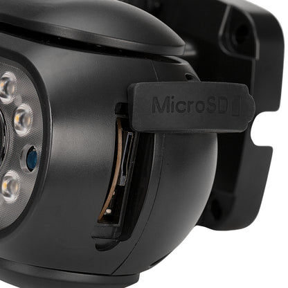 SEC24 CAM216Z Dome Camera zwart - IP Camera draai- en kantelbaar voor buiten - FHD 1080P - Kleuren nachtzicht