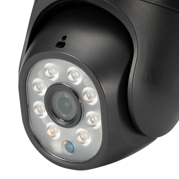 SEC24 CAM216Z Dome Camera zwart - IP Camera draai- en kantelbaar voor buiten - FHD 1080P - Kleuren nachtzicht