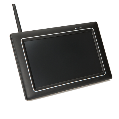 SecuFirst CWL401S Met 7 inch monitor en 1x Draadloze Beveiligingscamera - Zwart