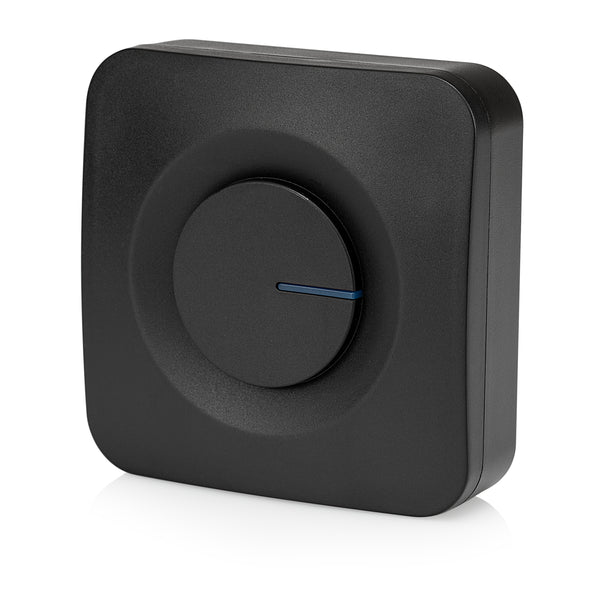 SEC24 DB706B - Draadloze Deurbel met 2 Ontvangers - Regelbaar Volume - 52x Melodie - LED - Zwart