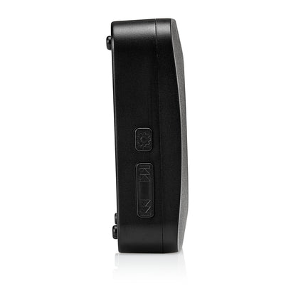 SEC24 DB706B - Draadloze Deurbel met 2 Ontvangers - Regelbaar Volume - 52x Melodie - LED - Zwart