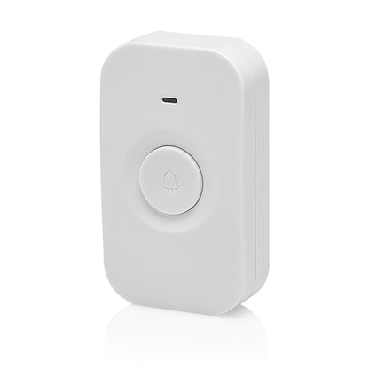 SEC24 DB706W Draadloze Deurbel met 2 Ontvangers - Regelbaar Volume en 52x Melodie - LED - Wit