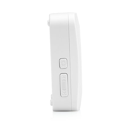 SEC24 DB706W Draadloze Deurbel met 2 Ontvangers - Regelbaar Volume en 52x Melodie - LED - Wit