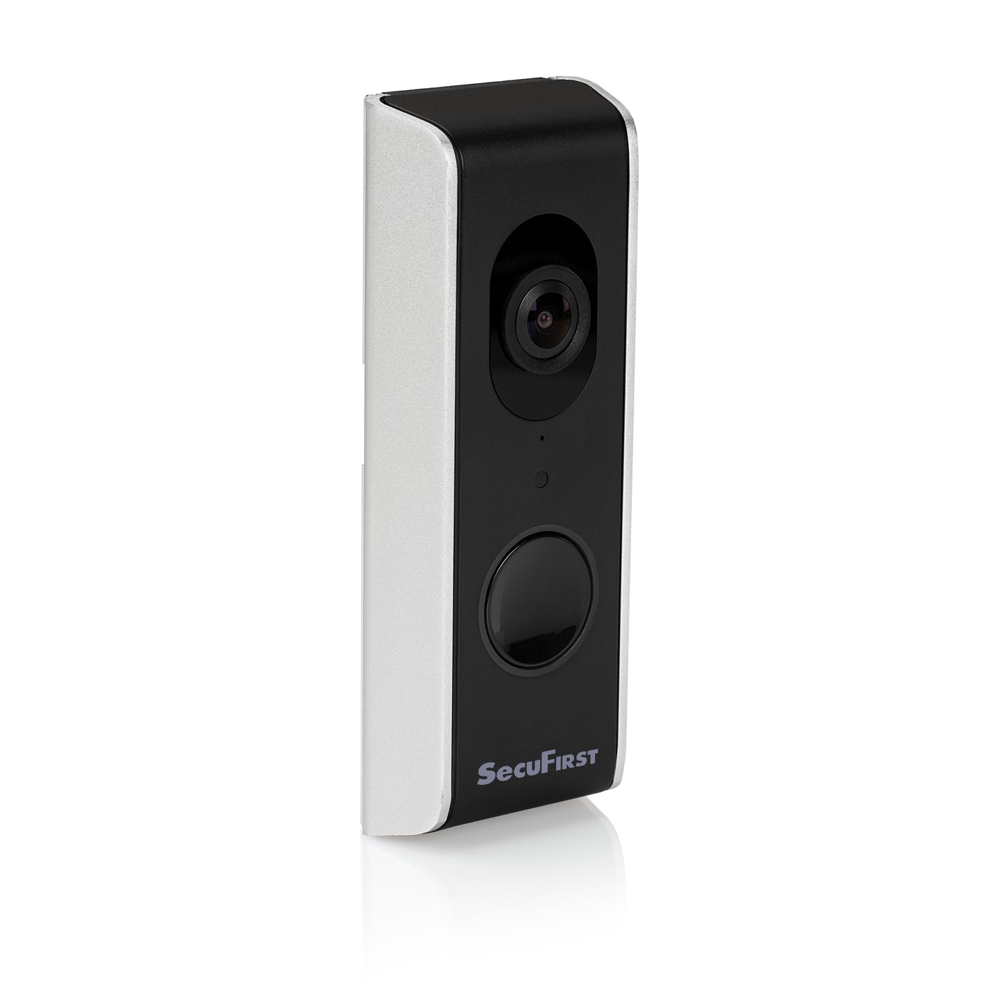 SecuFirst Wi-Fi deurbel met draadloze bel 1080P Zwart / Zilver (DID701B+) + 128GB Samsung Endurance micro sd kaart.