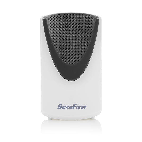 SecuFirst Wi-Fi deurbel met draadloze bel 1080P Zwart (DID701BB+)