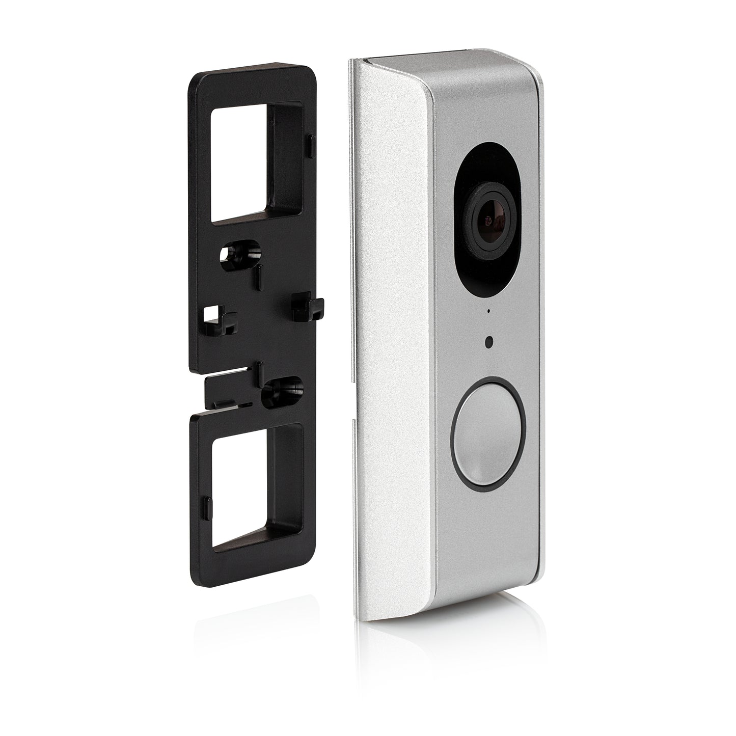 SecuFirst Wi-Fi deurbel met draadloze bel 1080P Zilver (DID701S)+ 32GB micro sd kaart