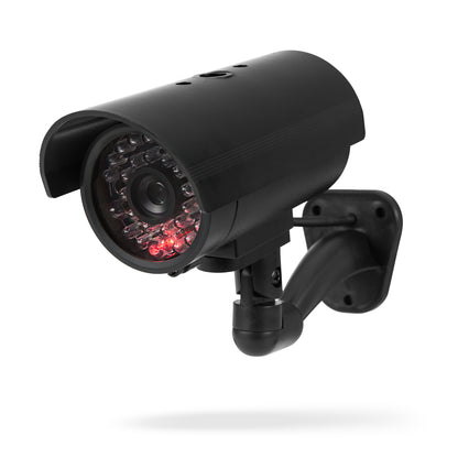 SEC24 Dummy camera met rubberen kabel - voor binnen en buiten - zwart (DMC440)