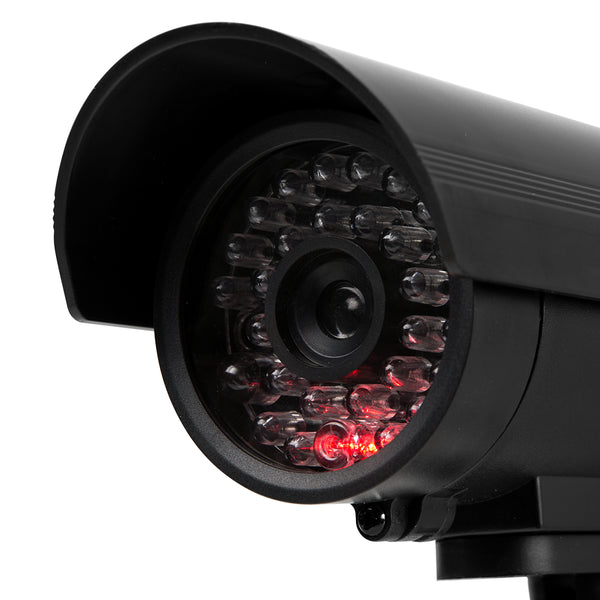 SEC24 Dummy camera met rubberen kabel - voor binnen en buiten - zwart (DMC440)