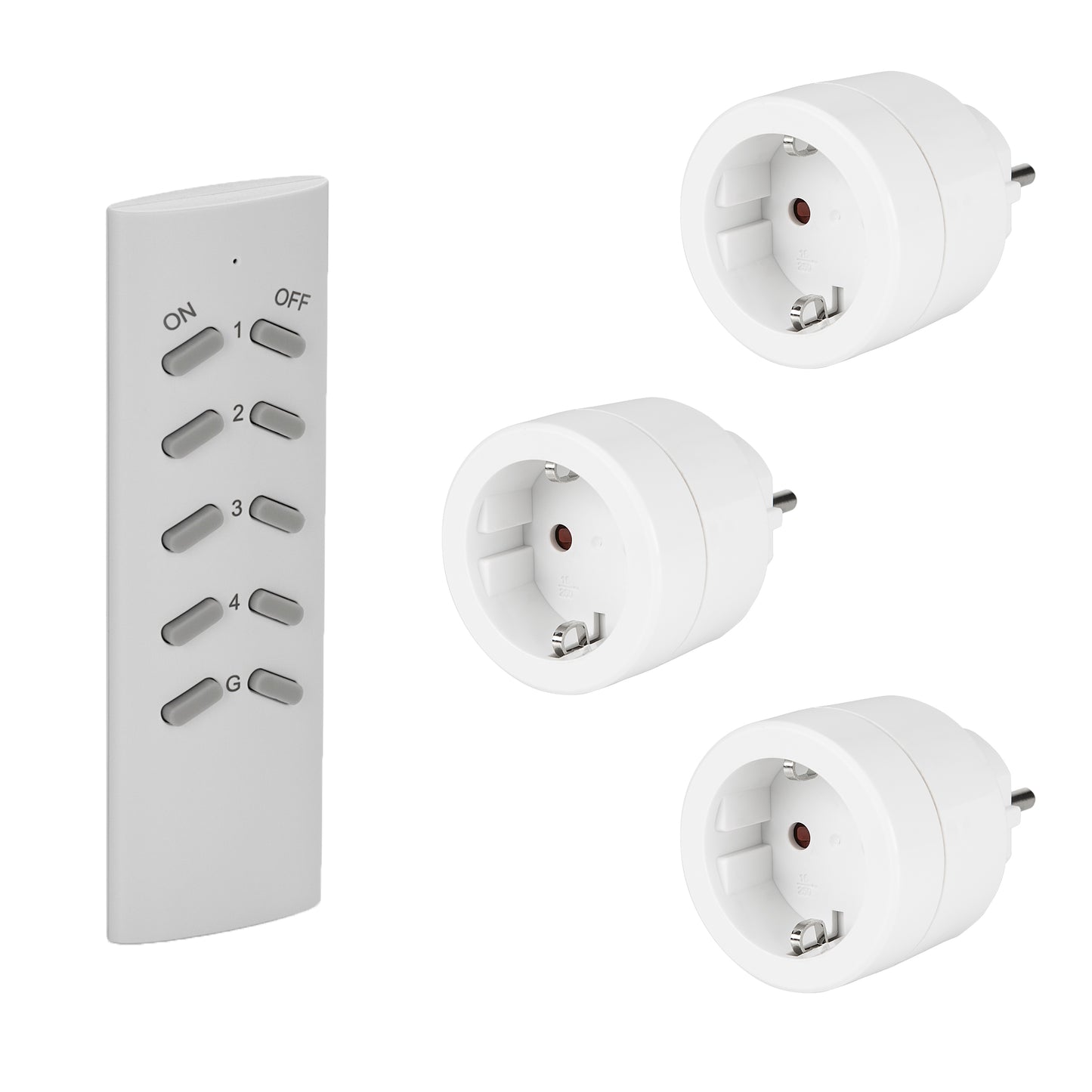 SEC24 Draadloze schakelset met afstandsbediening voor binnen 3680W (HAF760S)