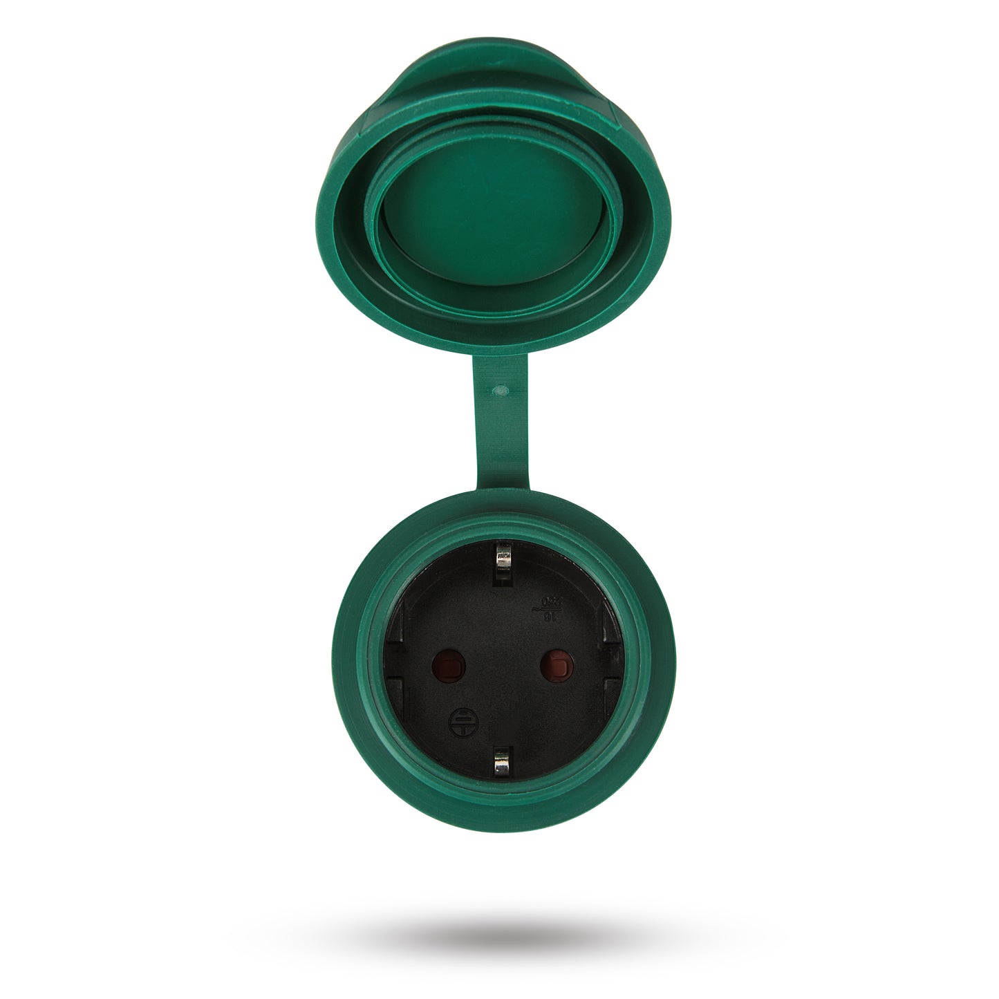 SEC24 2x Slimme stekkers WiFi plug met digitale timer 16A- Tijdschakelaar - Werkt met Google Home en Alexa - Voor buiten gebruik (HAS880V2)