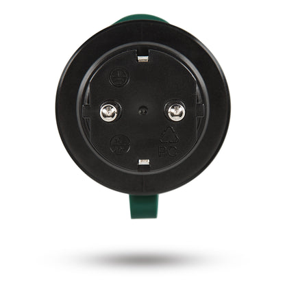 SEC24 2x Slimme stekkers WiFi plug met digitale timer 16A- Tijdschakelaar - Werkt met Google Home en Alexa - Voor buiten gebruik (HAS880V2)