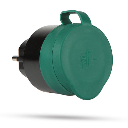 SEC24 2x Slimme stekkers WiFi plug met digitale timer 16A- Tijdschakelaar - Werkt met Google Home en Alexa - Voor buiten gebruik (HAS880V2)